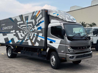 XE TẢI ĐIỆN ĐẦU TIÊN CỦA FUSO RA MẮT ĐÔNG NAM Á